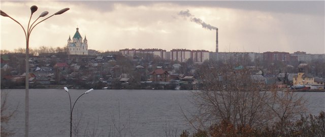 Вид на старую Гальянку.