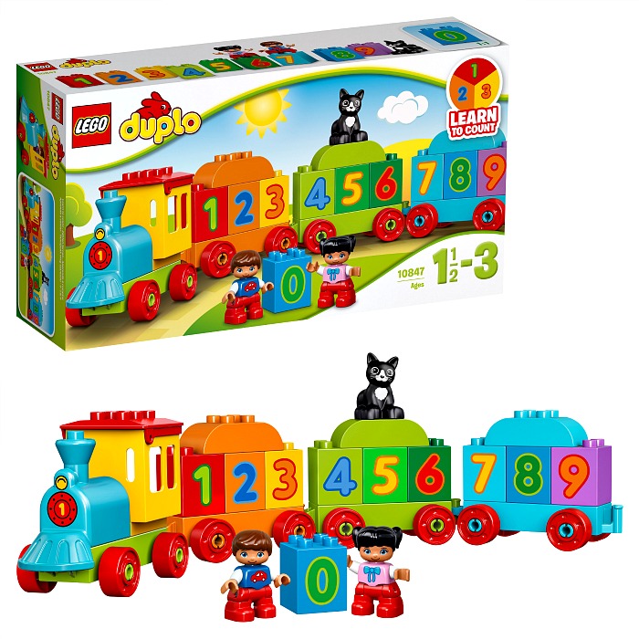 Конструктор LEGO DUPLO 10847 Поезд «Считай и играй»