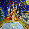 Рисунок «Рождество в Петербурге»