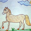 Рисунок «Лошадка на поляне»