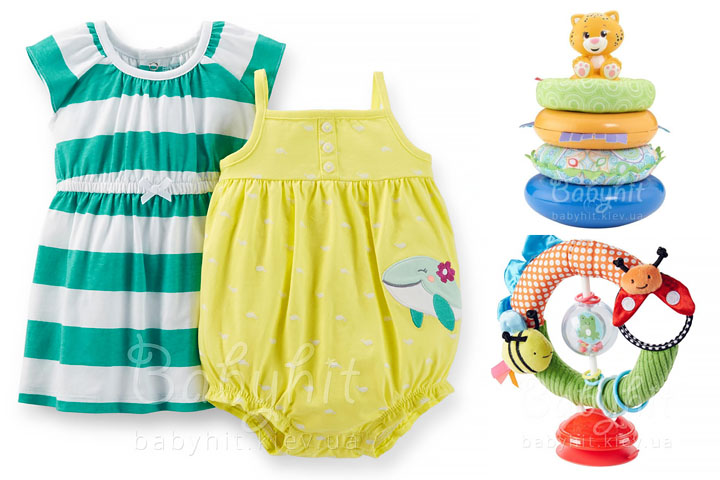 Детская одежда Carters в магазине Babyhit