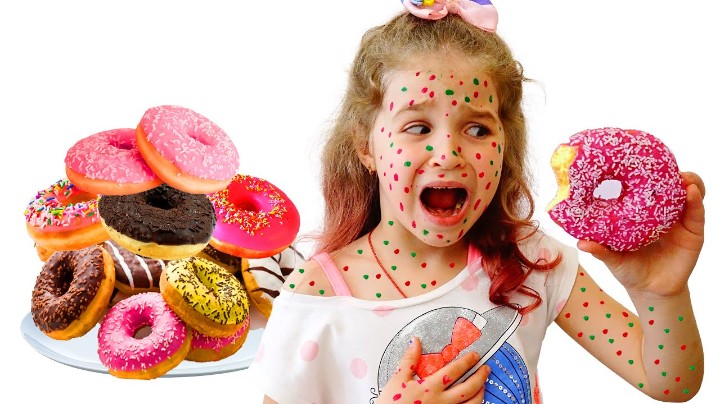Аллергия на сладкое у детей – явление довольно частое. 