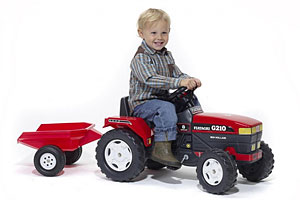 Детский педальный трактор фалк