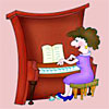 Анимационный кроссворд «Я играю на рояле»