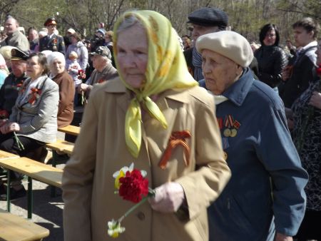 Фото 3. Группа ветеранов и тружеников тыла